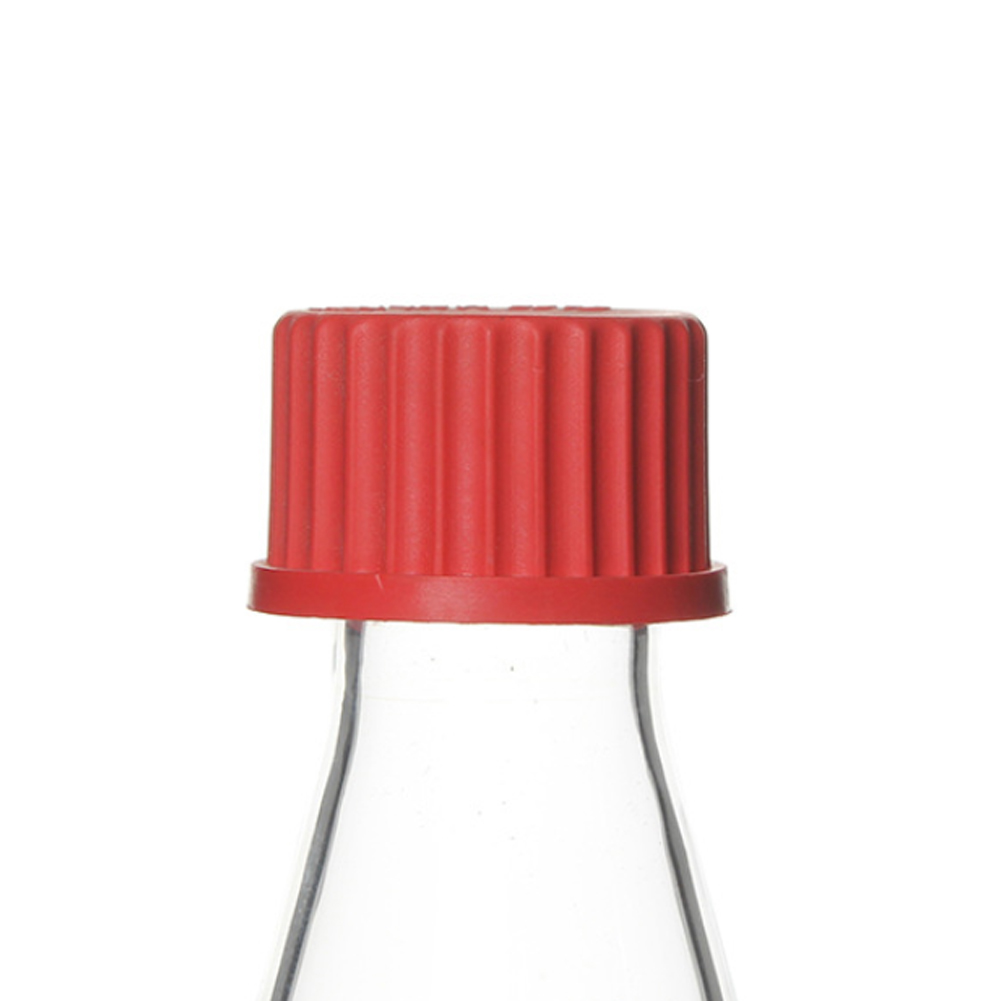 ADAMAS BETA Lab Triangular Standard Sample Bottle with Cover Silicone Gasket Glass Graduated Liquid Storage Laboratory Reagent Bottle