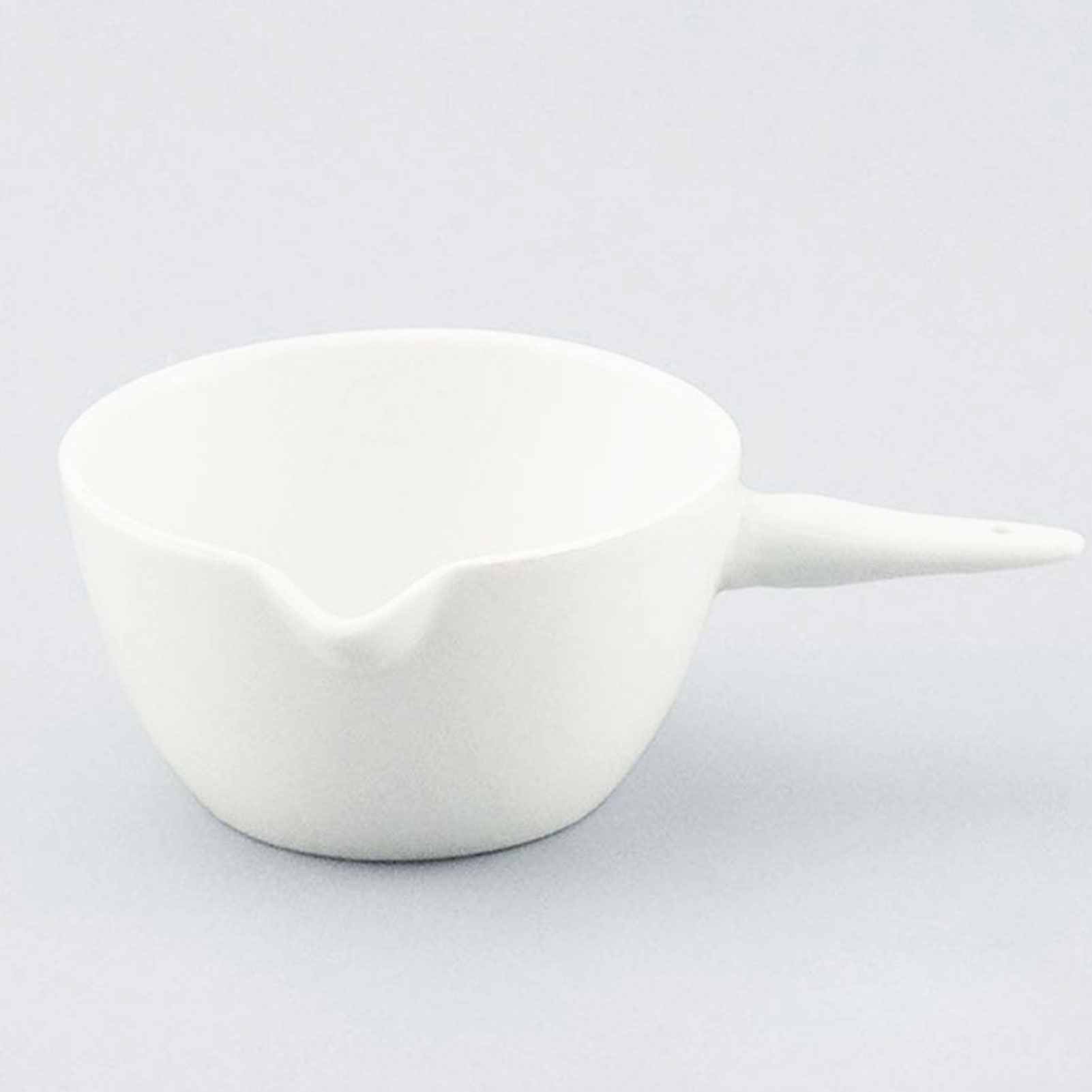 ADAMAS BETA Lab Ceramic Evaporating Dish with Handle 35-1000ml Diameter 60-164mm for Laboratory Liquid Evaporation/Concentration