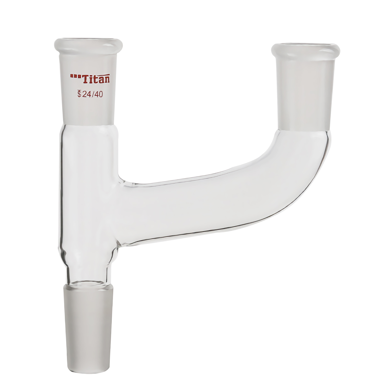 ADAMAS BETA Clayson Connector Grinding Mouth 14/20 19/22 24/40 Fractionation Head Laboratory Glass Joint for Distillation Experiment