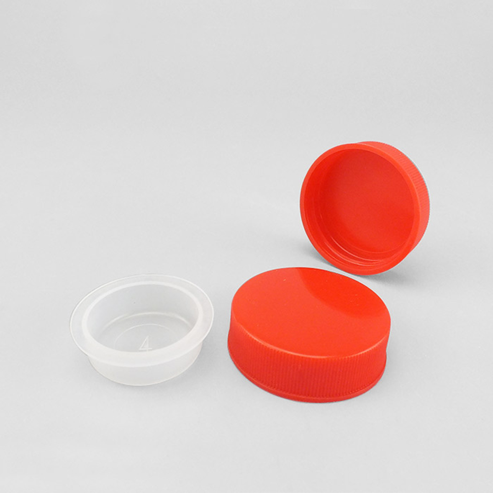 ADAMAS-BETA Universal Bottle Cap Screw Mouth Industry Standard PP Plastic Cover with PE/PTFE Gasket  U-shaped LDPE Inner Plug Laboratory Reagent Bottle Caps