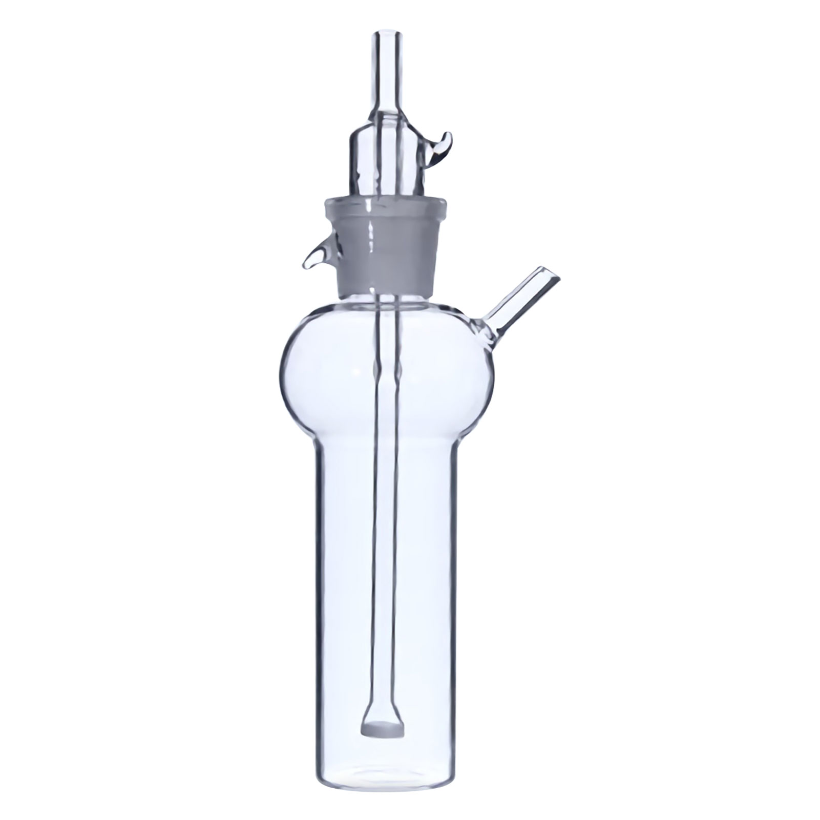 ADAMAS BETA Bubbling Absorption Bottle Grinding Mouth Sand Core Laboratory Air Sampling Tube Glass Absorption Tubes 10-125ml