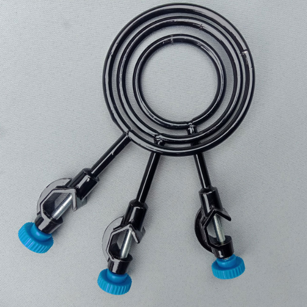  ADAMAS-BETA Iron Support Ring Iron Frame Platform Black Baking Varnish Holder Circle 50-90mm Closed Heating Ring