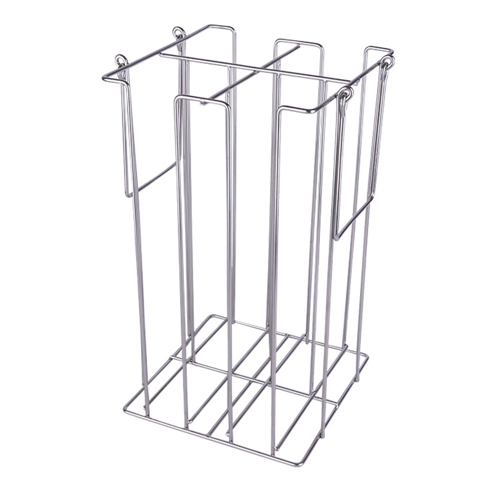 ADAMAS BETA 304 Stainless Steel Petri Dish Carrier Rack Lab 60mm 90mm Petri Dish Moving Frame Sterilization Holder Disinfection Bucket with Handle