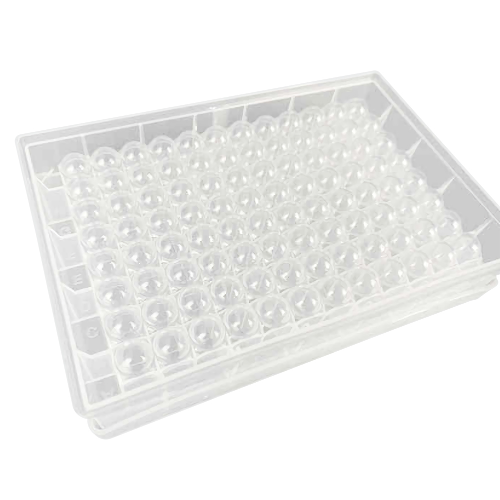 ADAMAS BETA Deep Hole Plate Laboratory Supplies 96 Wells Sample Clear PP Plastic High Capacity Collect Store Bacteria Culture Plate