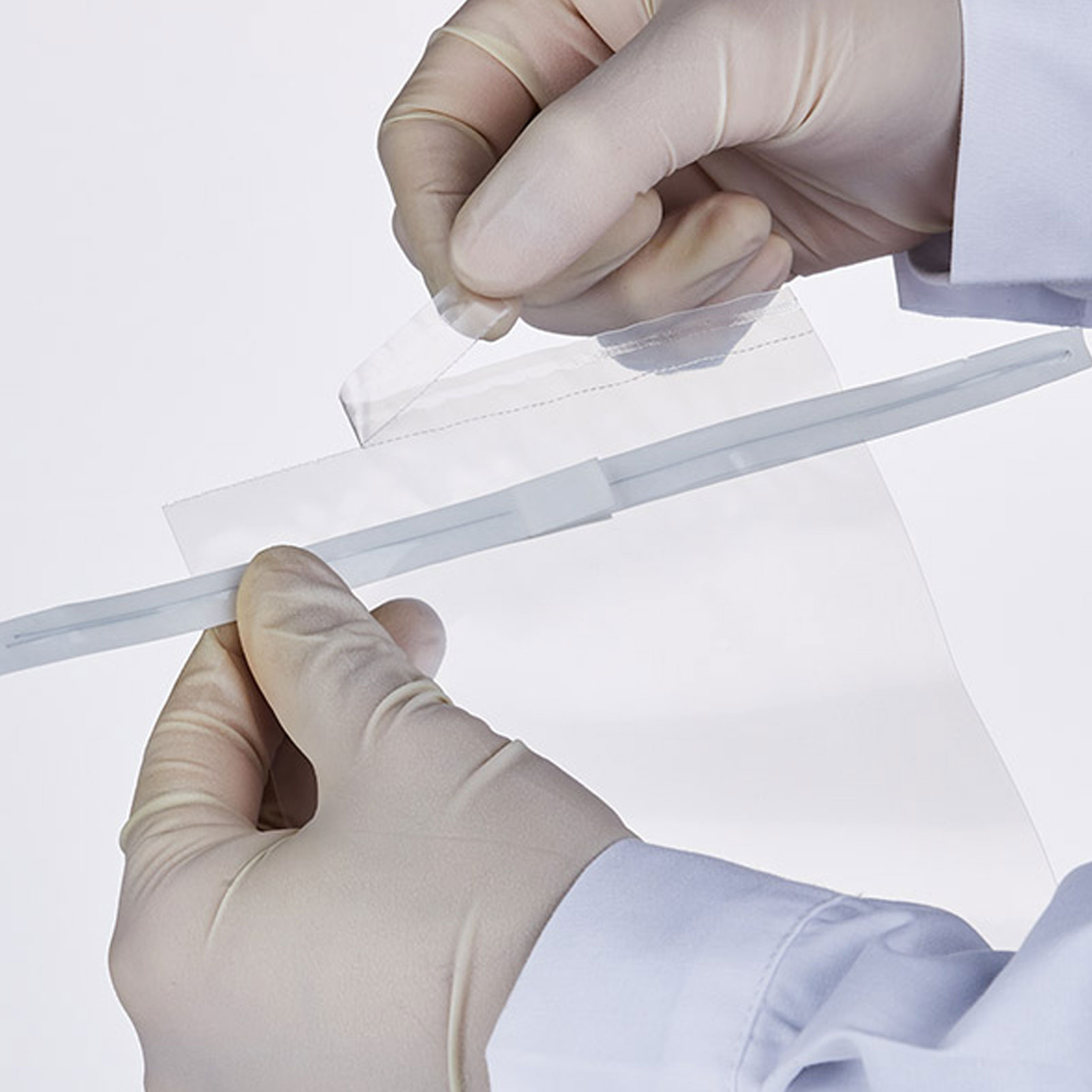 ADAMAS BETA Flat Mouth Sterile Homogeneous Bags 38x51cm Lab Sampling Bag 10-Grid 304 Stainless Steel Homogeneous Bag Rack/Holder