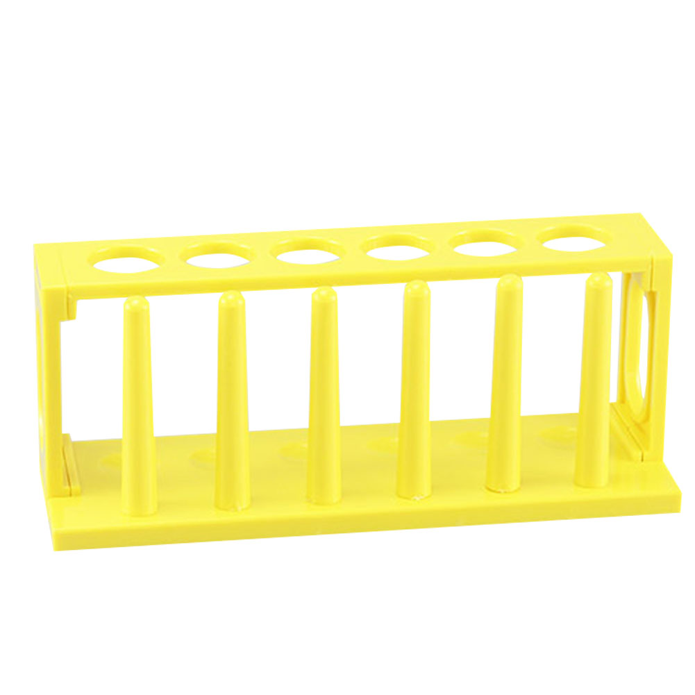 ADAMAS BETA Lab ABS Resin Plastic Test Tube Rack Detachable Laboratory Test Tube Holder with Columns 6-12 Well 22mm Hole Diameter