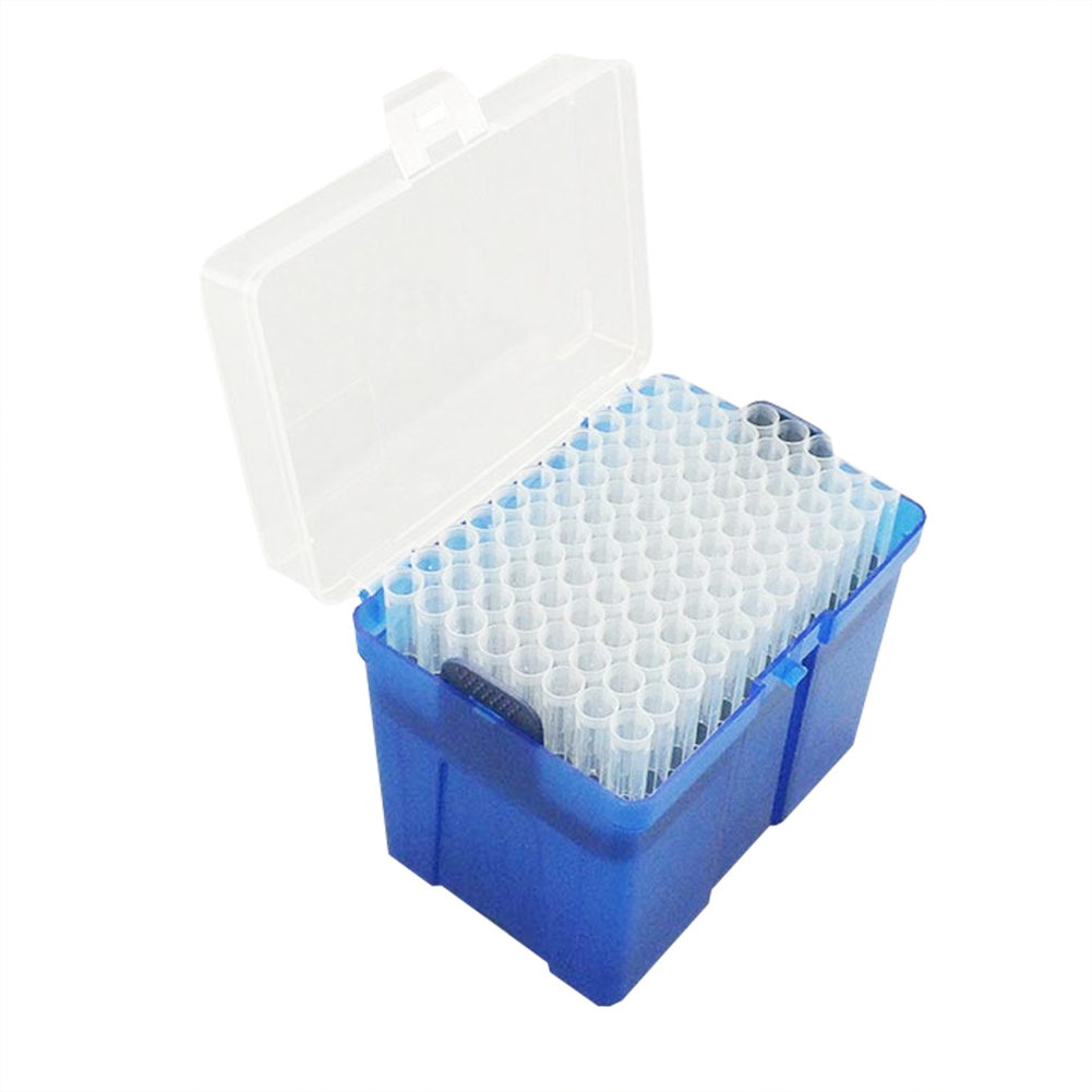 ADAMAS-BETA Laboratory PP Disposable Pipette Tips with Plastic Box 10-1250ul Pipettes Non Sterile for Lab Pipetting Experiment