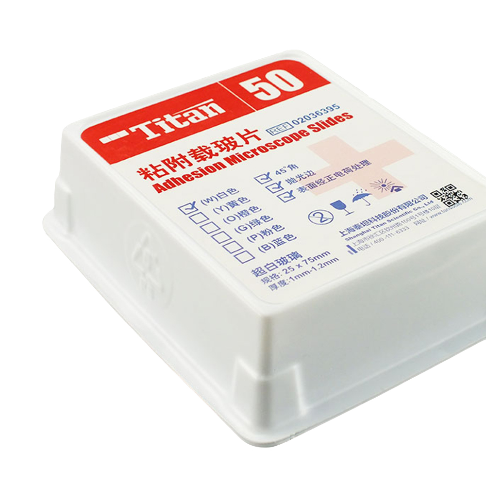 ADAMAS BETA Lab Microscope Slide Standard/Pathological/White Glass/Adherent/Charged Glass Laboratory Specific Slides