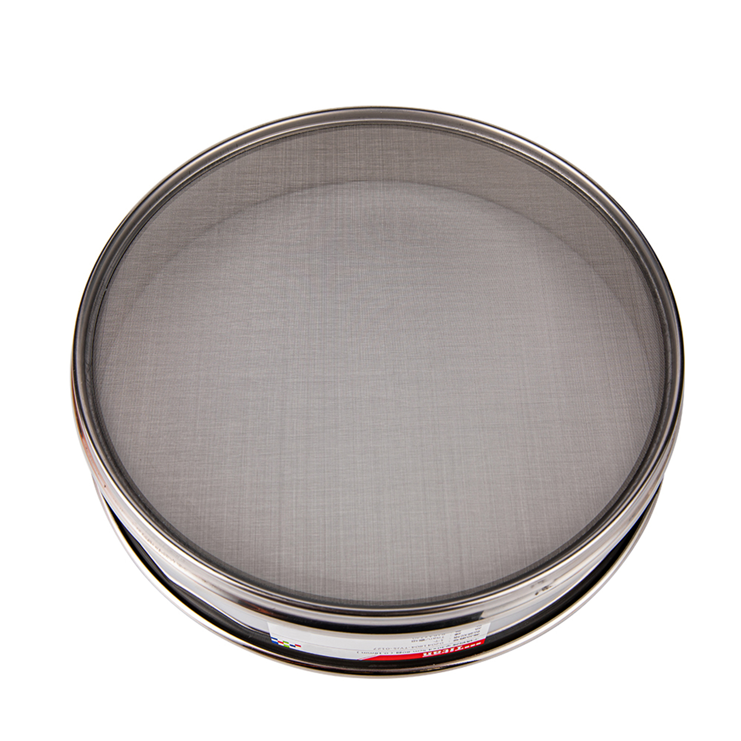 Adamas-Beta 20x4.5cm 100 Mesh 304 Stainless Lab Sieves Economy Test Sieve 304 Stainless Steel Wire Cloth 0.154mm