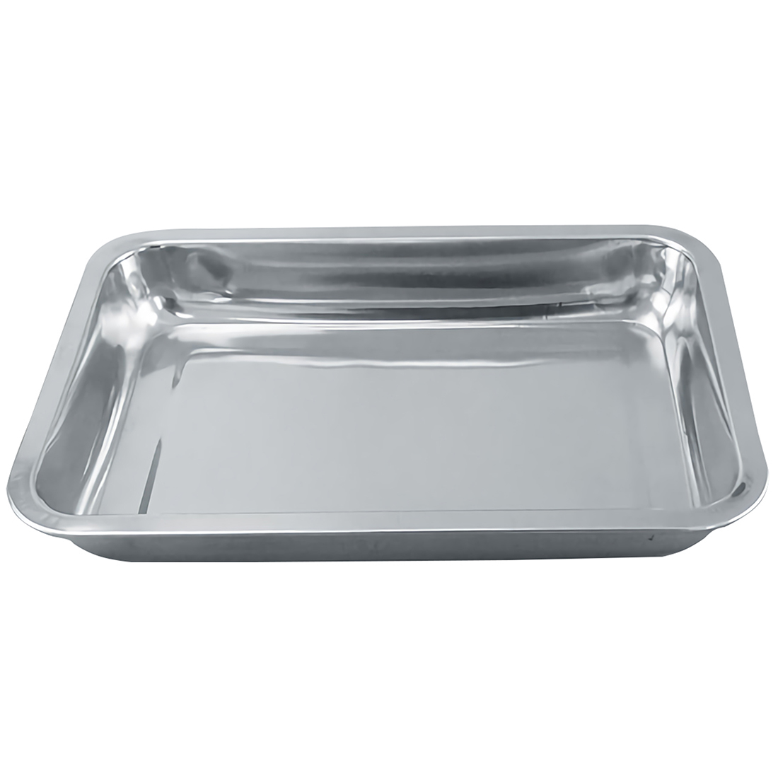ADAMAS BETA 304 Stainless Steel Square Plate Laboratory Appliances Holding Tray Rectangular Shallow Dish for Kitchen/Baking Container