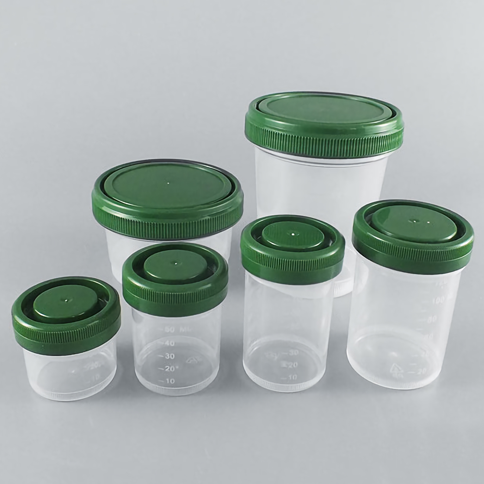 ADAMAS BETA Wholesale PP Plastic Sampling Cup with Screw Cover 40-500ml Non-sterile Repeatable Laboratory Reagent Storage Cups