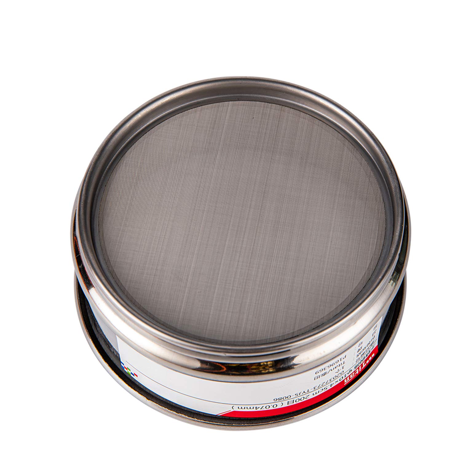 Adamas-Beta Mesh Sieve 304 Stainless Steel Lab Sieves Economy Test Sieve Diameter 10cm Height 4.5cm 2300 Mesh