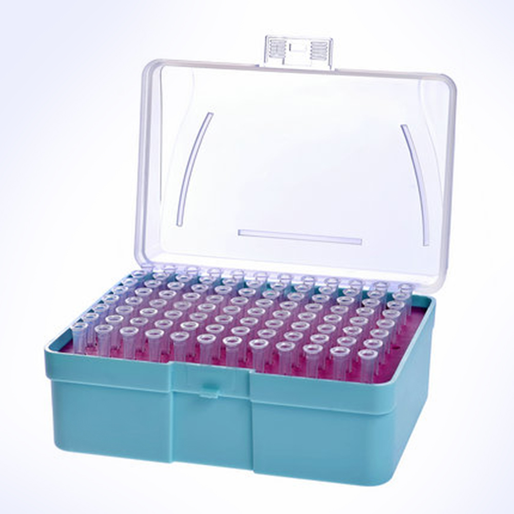 ADAMAS-BETA Laboratory PP Disposable Pipette Tips with Plastic Box 10-1250ul Pipettes Ordinary/Low Adsorption Sterilized Long Suction Tips