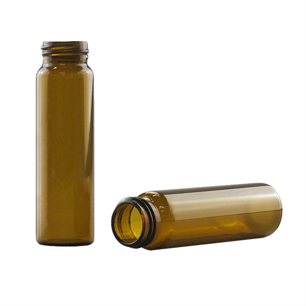 ADAMAS BETA Wholesale 100pcs Sample Laboratory Glass Reagent Storage Bottle 4ml 10-60ml Screw Mouth Scaleless Sample Bottles