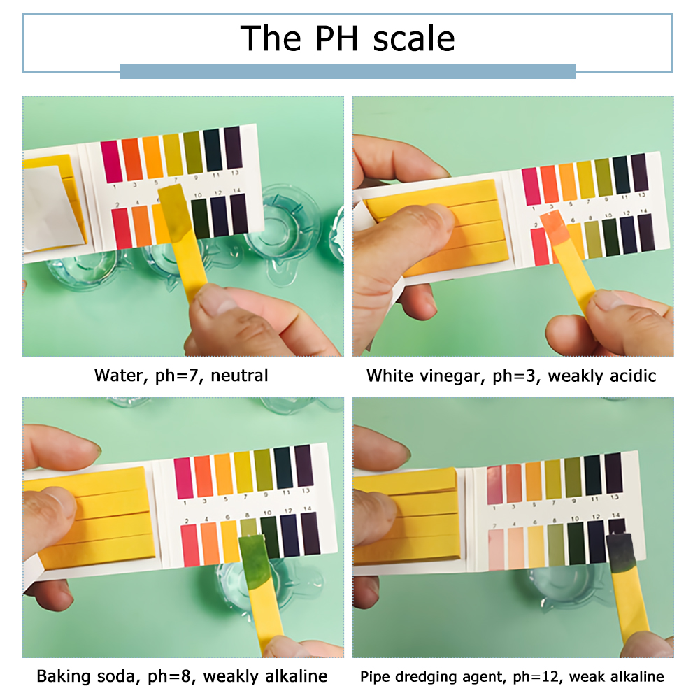 ADAMAS-BETA 1-14 PH Test Stripe Laboratory Universal Indicator Paper for Saliva/Urine Cosmetic/Soil Acid-base PH Test Paper
