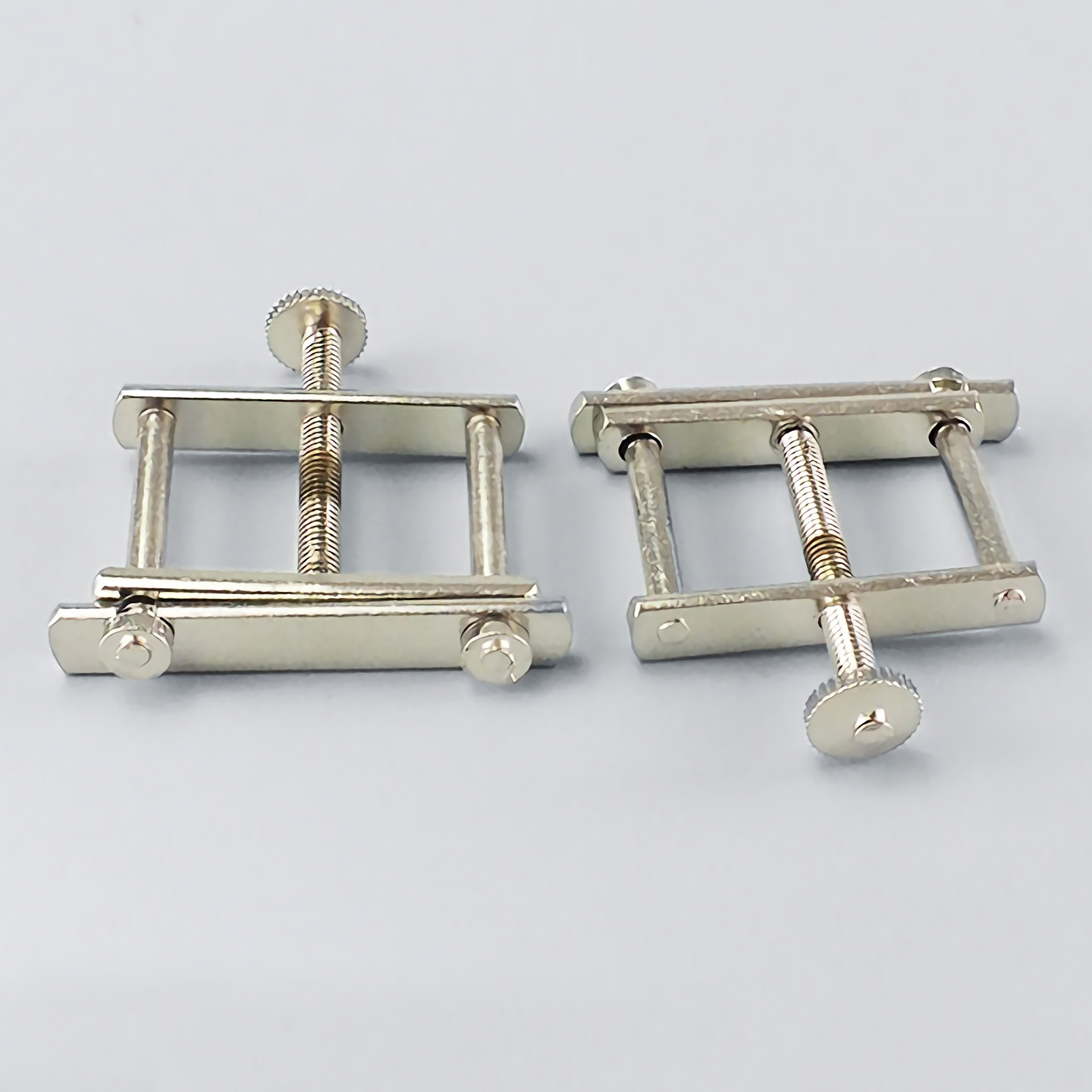 ADAMAS-BETA 5pcs Huo's Waterstop Copper Plating 25# 30# 40# Repeatable Laboratory Clamp Metal Pinchcock Electroplated Sealing Clip for Rubber Hose