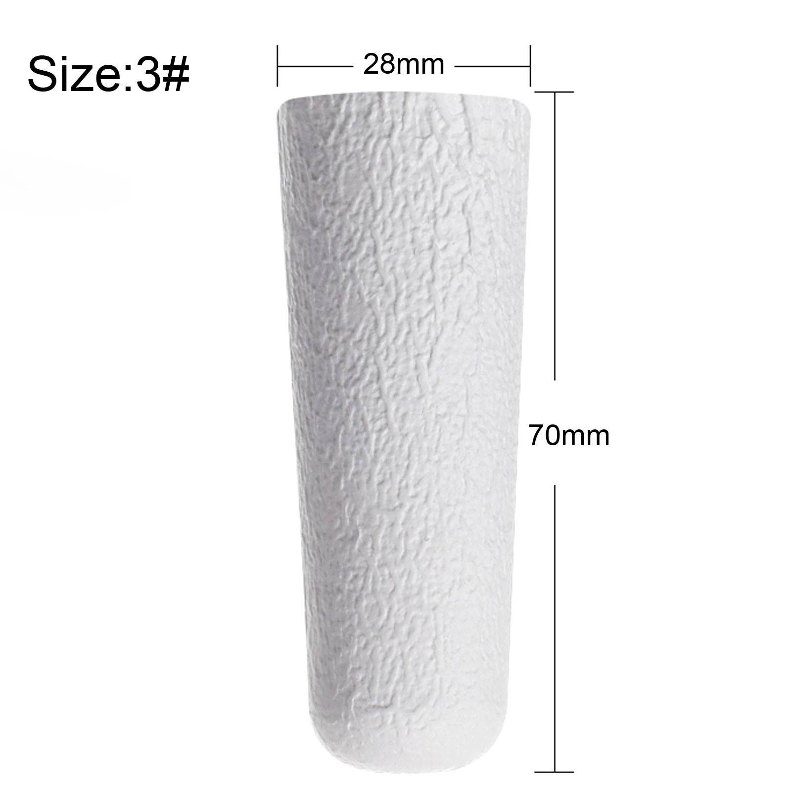 ADAMAS-BETA Superfine Glass Fiber Glueless Filter Cartridge 28x70mm for Soot/Flue Gas Sampling Tube Lab Atmospheric Detection Experiment
