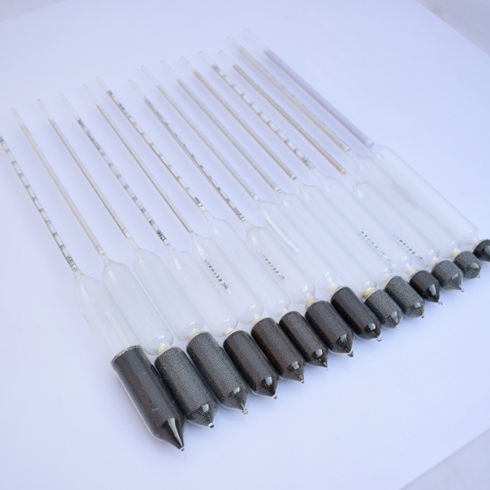 ADAMAS BETA Lab Glass Densitometer High Precision Hydrometer 0.6-2.0g/ml Liquid Concentration Measurement Experiment Common Laboratory Device