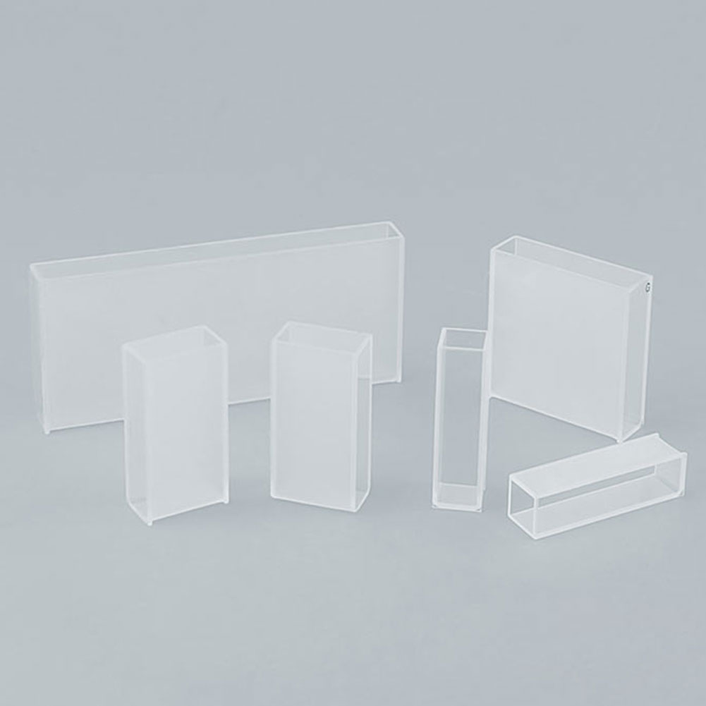 ADAMAS-BETA Lab 751 Glass Cuvettes Spectrophotometer Optical Path 1mm-100mm Transparent Laboratory Cuvettes Liquid Sample Cell