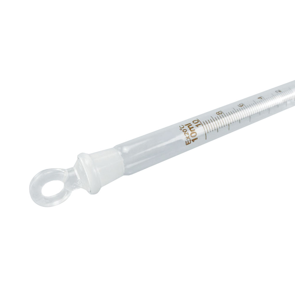 ADAMAS-BATE Test Tube PTFE Graduated Flat Plastic for Laboratory Reaction Vessel