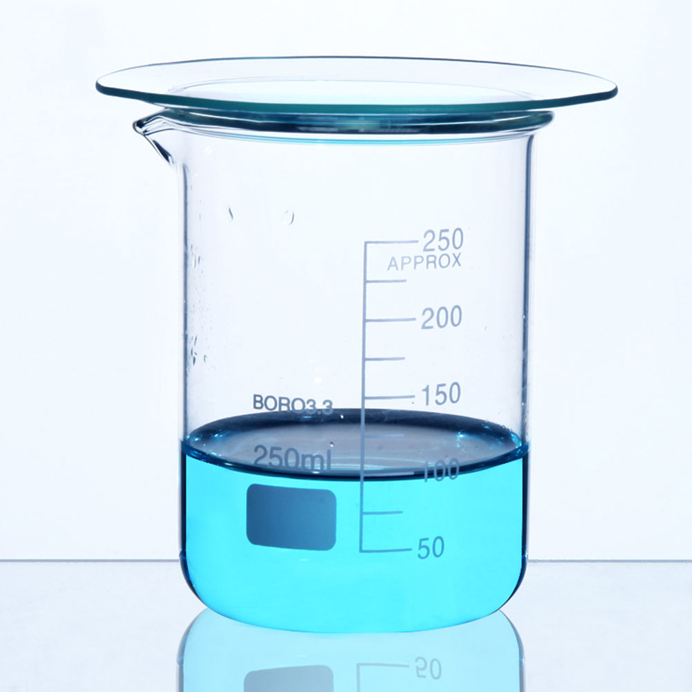 ADAMAS BETA Watch Glass Surface Dish Beaker Cover Thick Laboratory Evaporation Crystallization Dish Diameter 45-180mm Lab Glassware(Pack of 10)