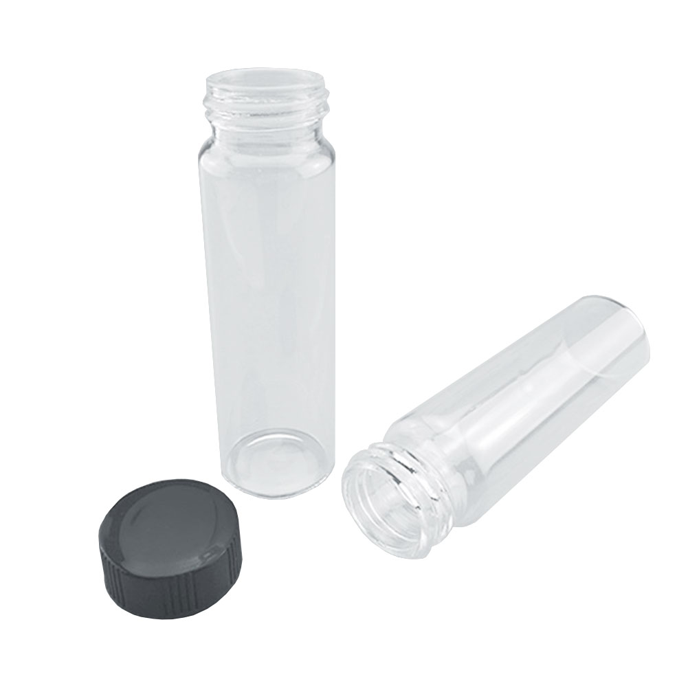 ADAMAS BETA Wholesale Laboratory Sample Bottles PP Cover with PE Gasket 2-120ml Brown/Transparent Glass Reagent Storage Bottle Lab Vials