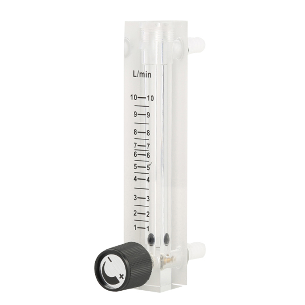 ADAMAS-BETA 1pcs Gas Flow Meter 0.6MPa Pressure Flowmeter Unidirectional Gas/Oxygen/Air Flow LZQ-1~LZQ-7 for Laboratory/industrial