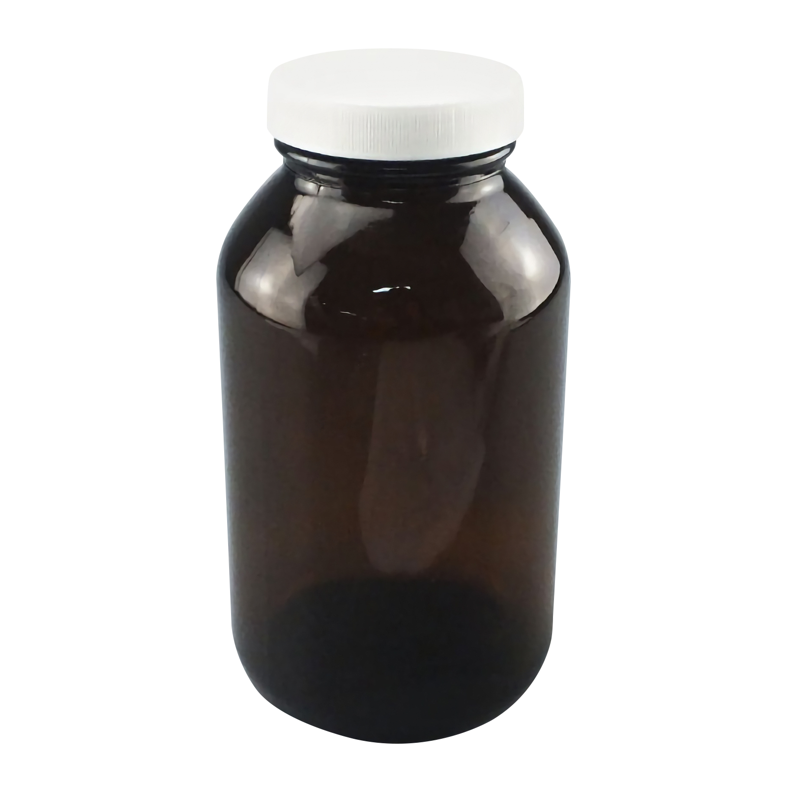 ADAMAS BETA Wholesale Lab Brown Wide Mouth Bottle Glass Reagent Bottle with PP Cover Sealed 100ml 250ml 500ml Laboratory Sampling Bottles