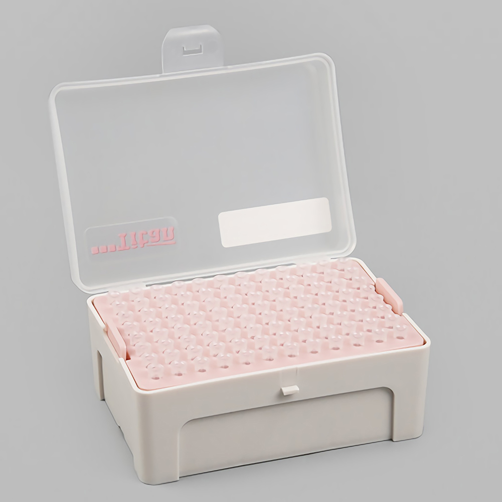 ADAMAS-BETA Laboratory PP Disposable Pipette Tips with Plastic Box 10-1250ul Pipettes Non Sterile for Lab Pipetting Experiment