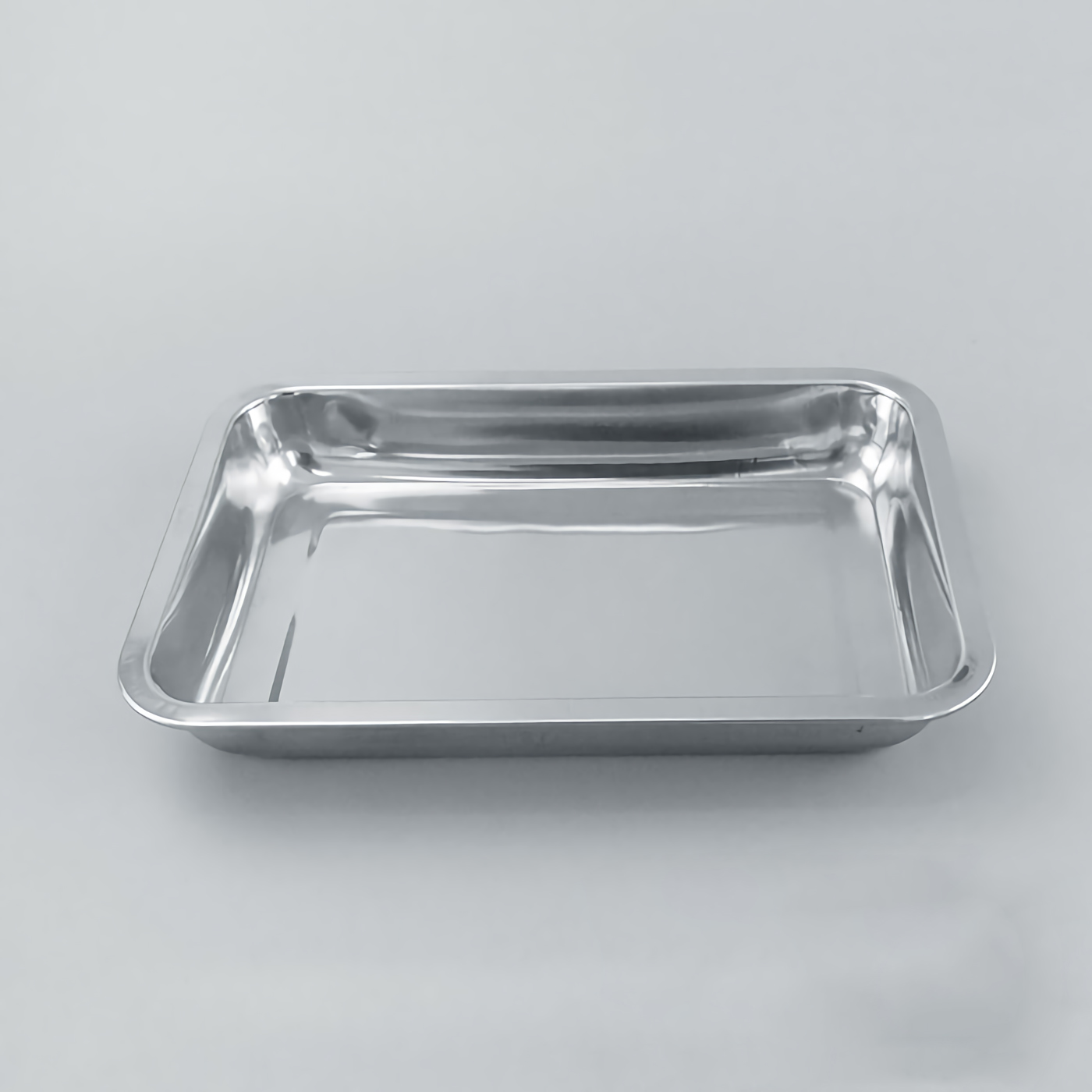 ADAMAS BETA 304 Stainless Steel Square Plate Laboratory Appliances Holding Tray Rectangular Shallow Dish for Kitchen/Baking Container