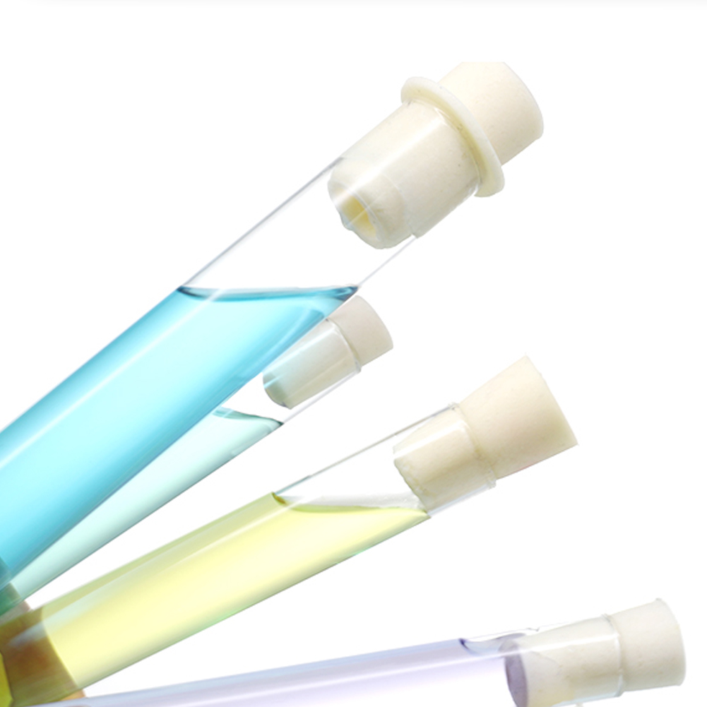 ADAMAS BETA Silicone Erlenmeyer Flask Stopper with Sand Core 18-45mm Laboratory Test Tube Plugs for 50-1500ml Glass Triangle Flasks