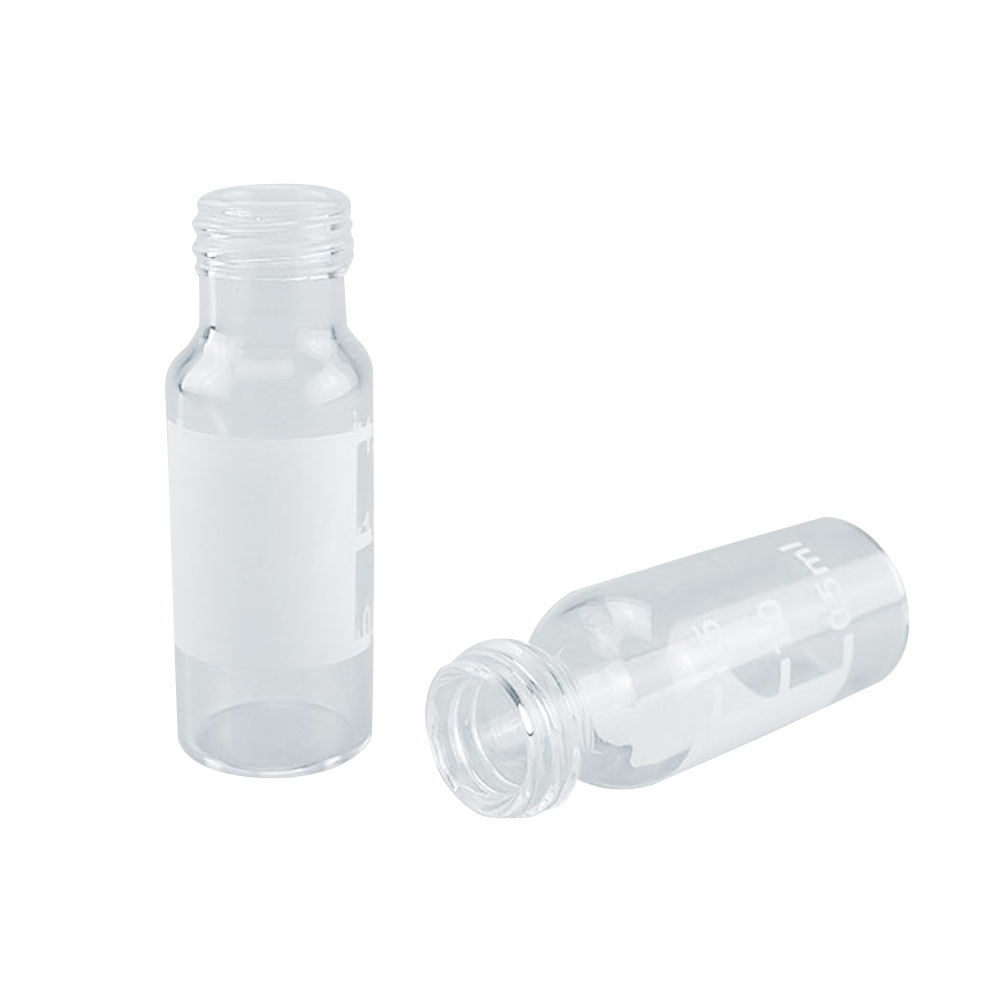 ADAMAS BETA Wholesale 100pcs Inlet Sample Bottles Laboratory Glass Reagent Storage Vials 2ml Screw Mouth 8-425 9-425 Sample Bottles with Writing Lable