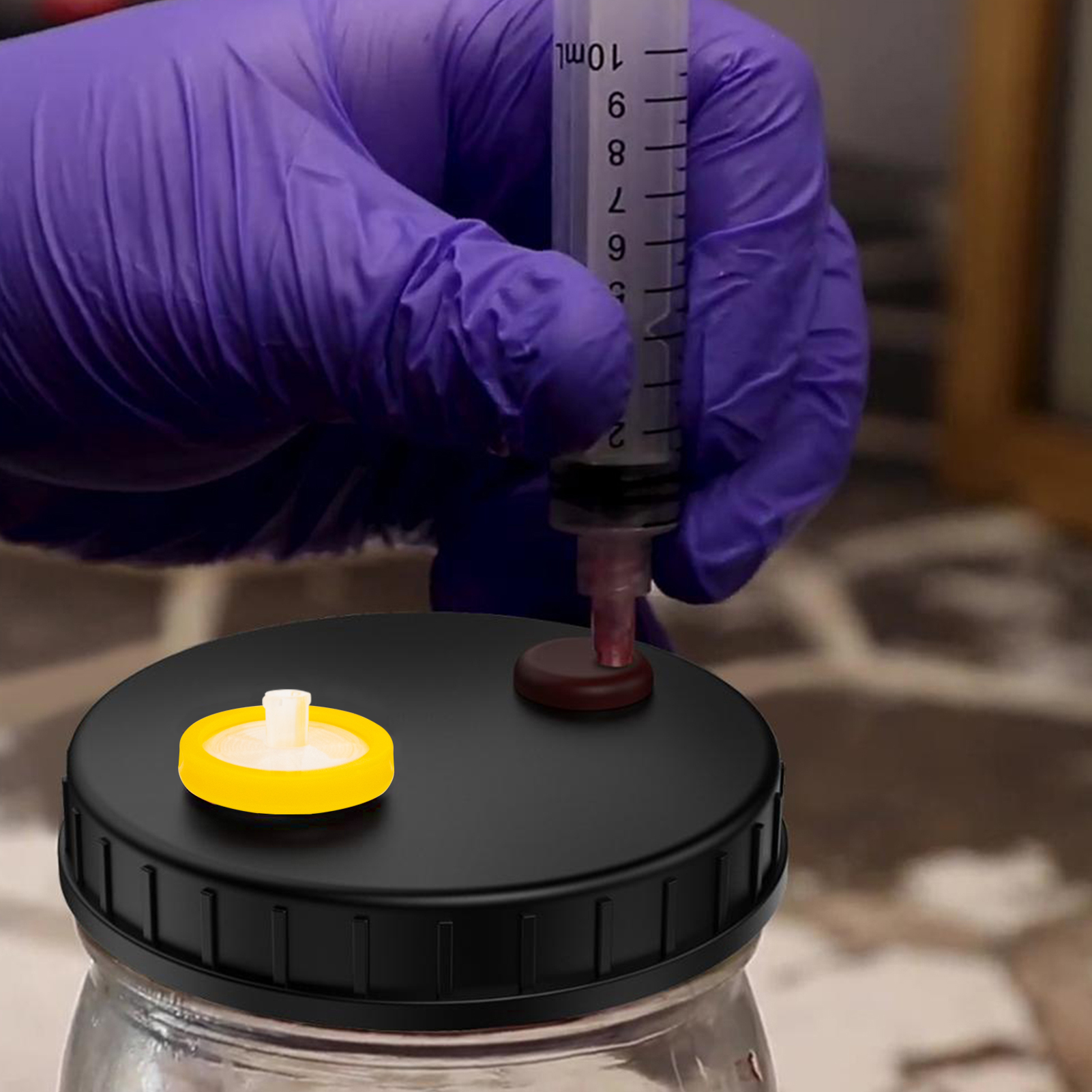 ADAMAS-BETA 15-100pcs PP Sterilized Needle Filter 0.22um 0.45um MCE Disposable Individual Package Syringe Filter Lab Experiment Accessories