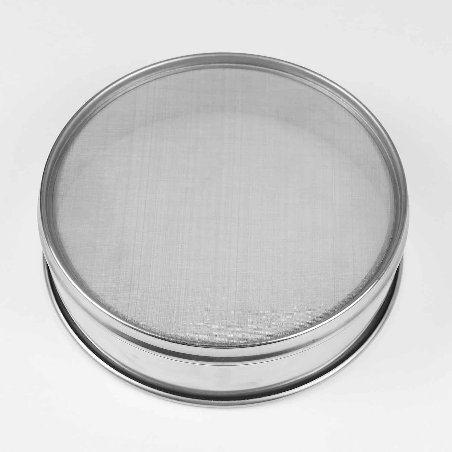 ADAMAS-BETA Laboratory Stainless Steel Mesh Screen Filter Lab Sieve 20cm*4.5cm 5-2800 Mesh for Seeds Hierarchical Filtering