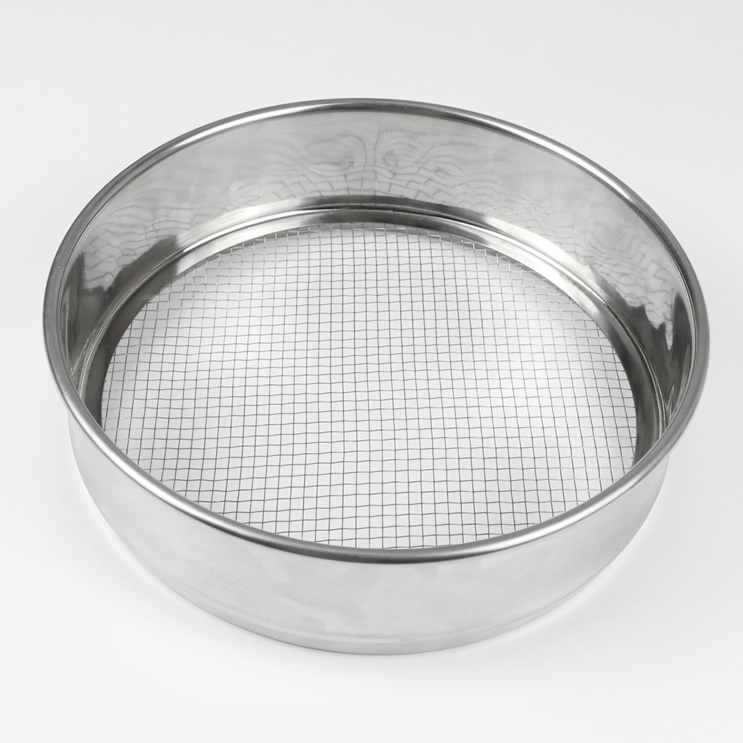 ADAMAS-BETA Laboratory Stainless Steel Mesh Screen Filter Lab Sieve 20cm*4.5cm 5-2800 Mesh for Seeds Hierarchical Filtering