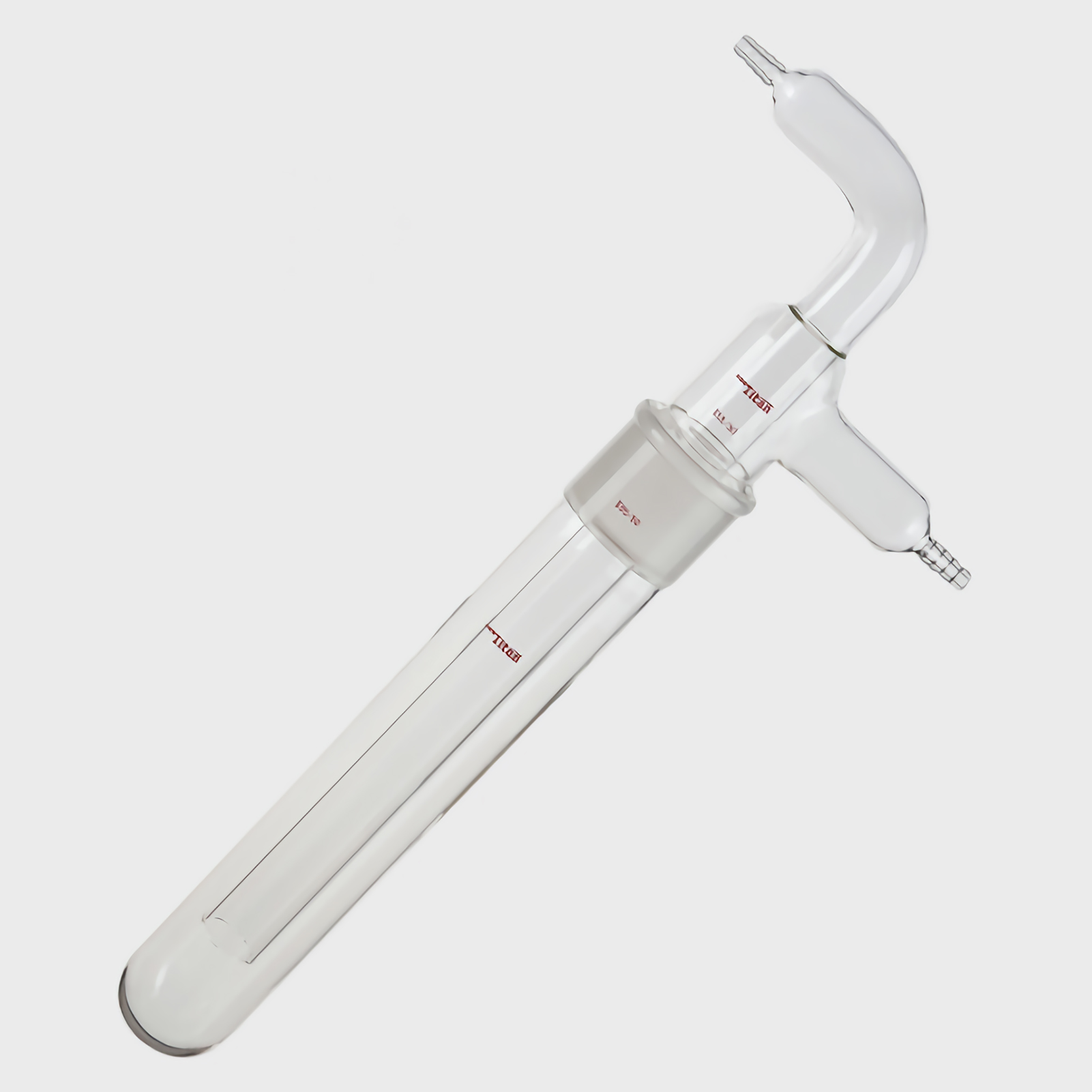 ADAMAS BETA Split Cold Trap with Grinding Mouth Straight Glass Condensate Trap Laboratory Gas Partial Pressure/Condensing Device