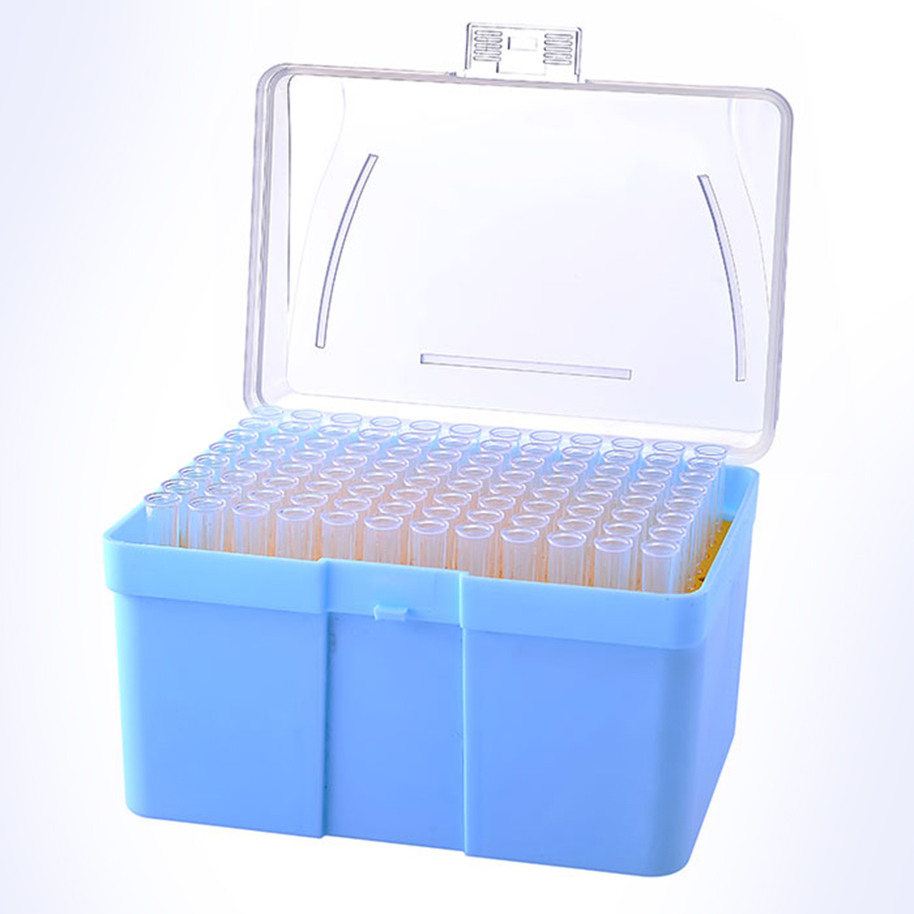 ADAMAS-BETA Laboratory PP Disposable Pipette Tips with Plastic Box 10-1250ul Pipettes Ordinary/Low Adsorption Sterilized Long Suction Tips