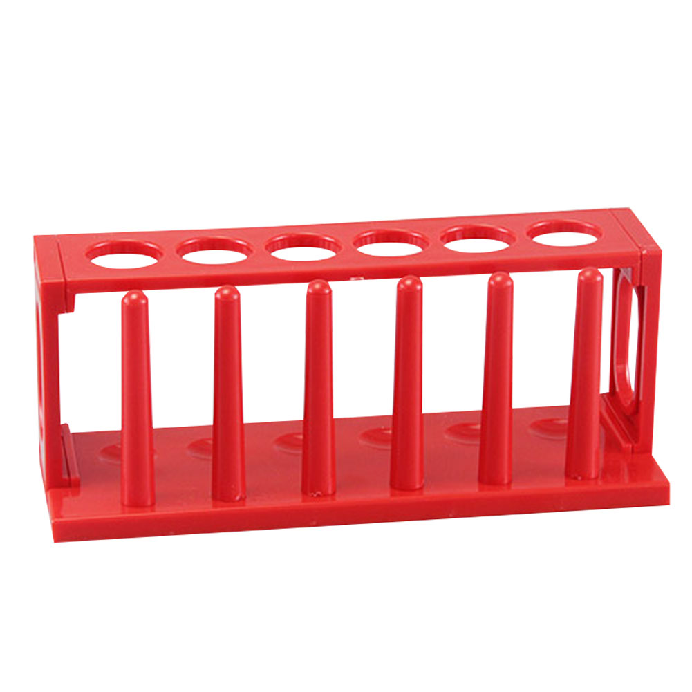 ADAMAS BETA Lab ABS Resin Plastic Test Tube Rack Detachable Laboratory Test Tube Holder with Columns 6-12 Well 22mm Hole Diameter