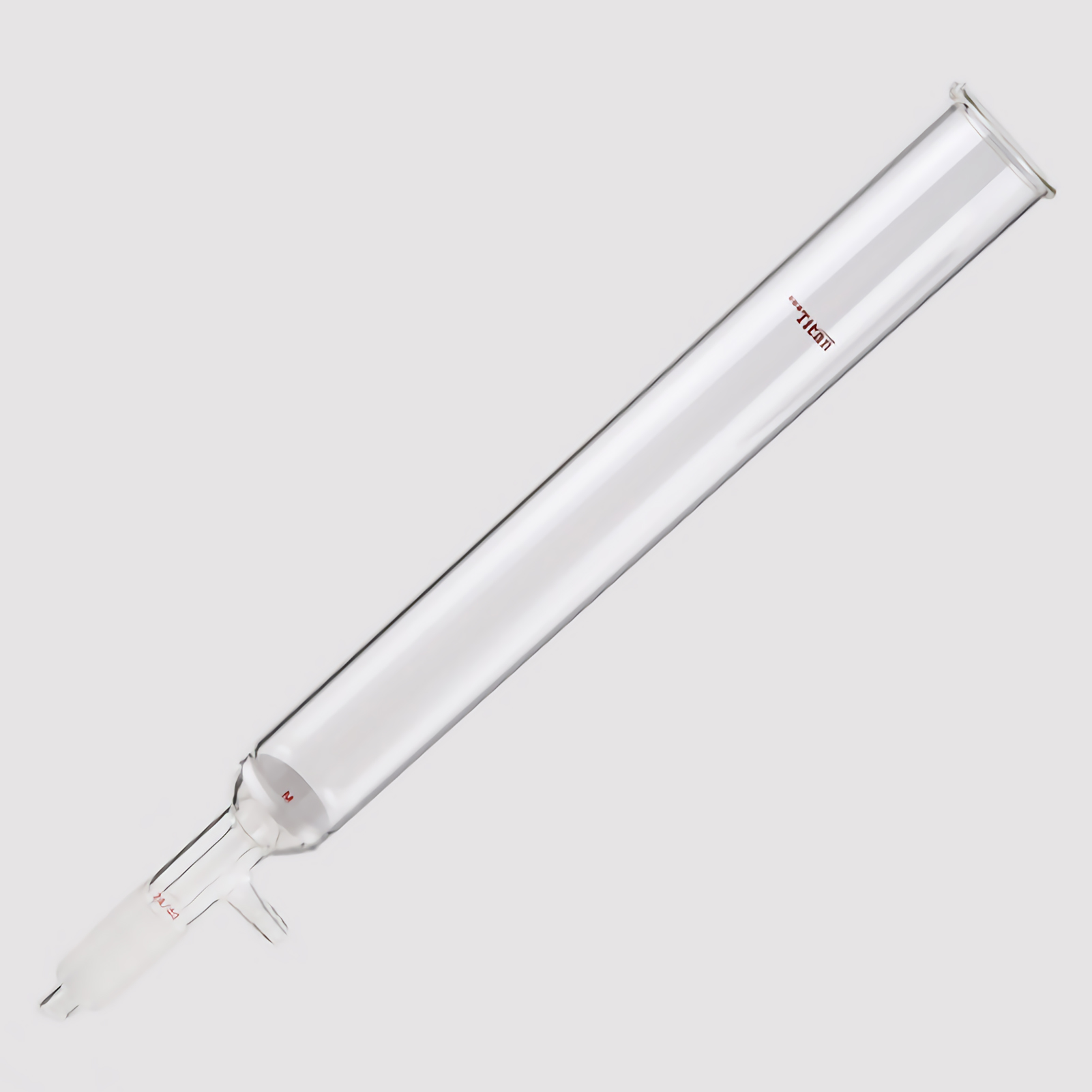 ADAMAS-BETA Glass Laboratory Chromatographic Column with Liquid Storage Ball PTFE Piston Grinding Mouth for Separation Experiment