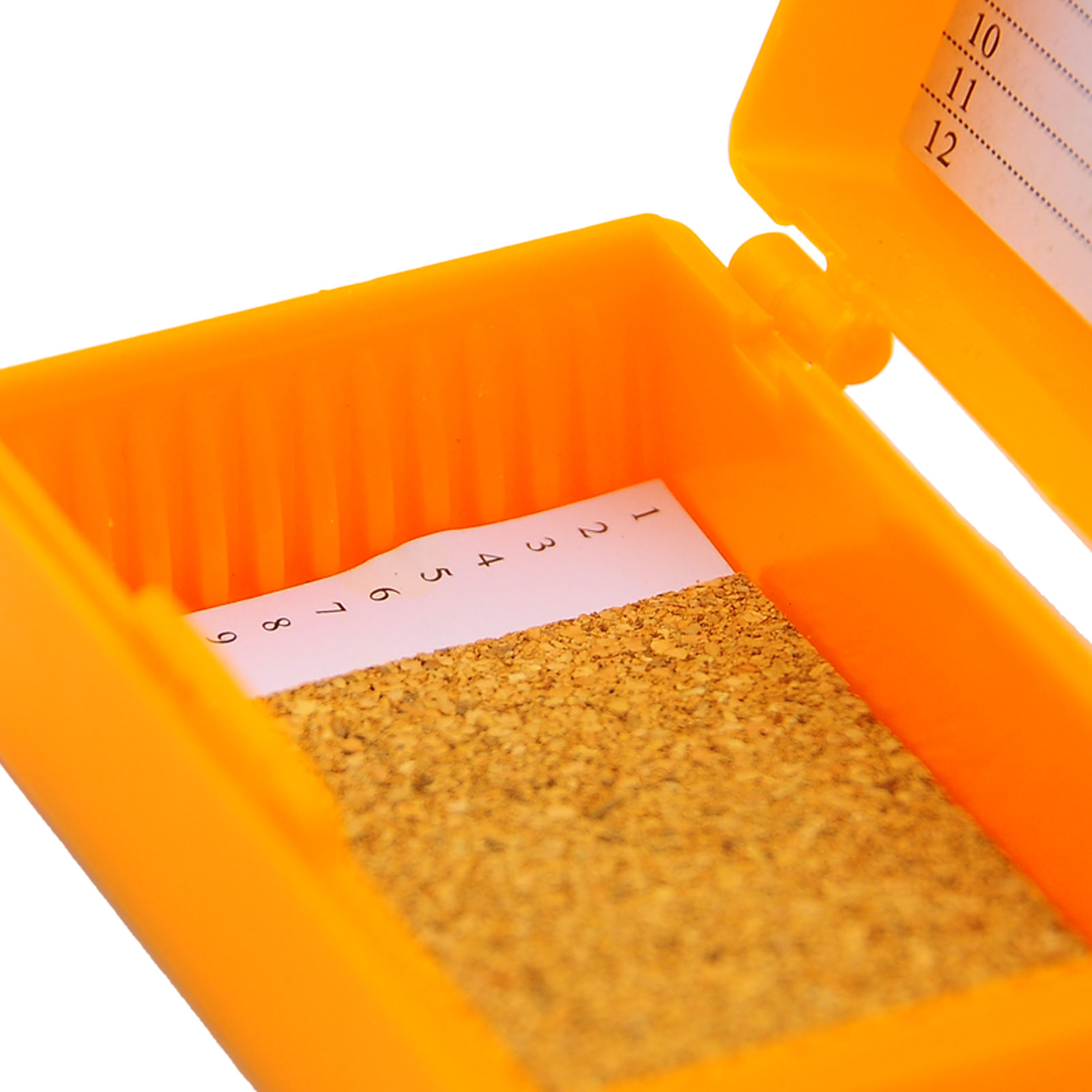 ADAMAS BETA Lab Plastic Slide Box ABS Laboratory Covered Microscope Slide Storage Case for 12/50/100pcs 25*75mm Standard Slides