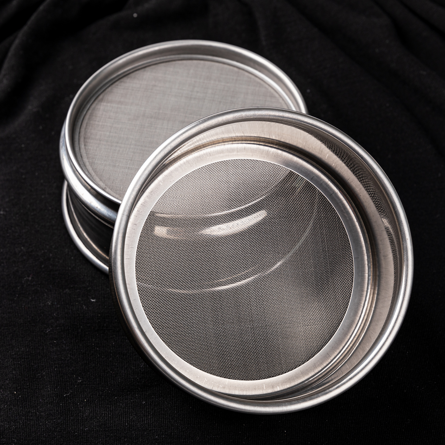 Adamas-Beta φ10×4.5cm 80 Mesh 304 Stainless Lab Sieves Economy Test Sieve 304 Stainless Steel Wire Cloth（0.18mm）