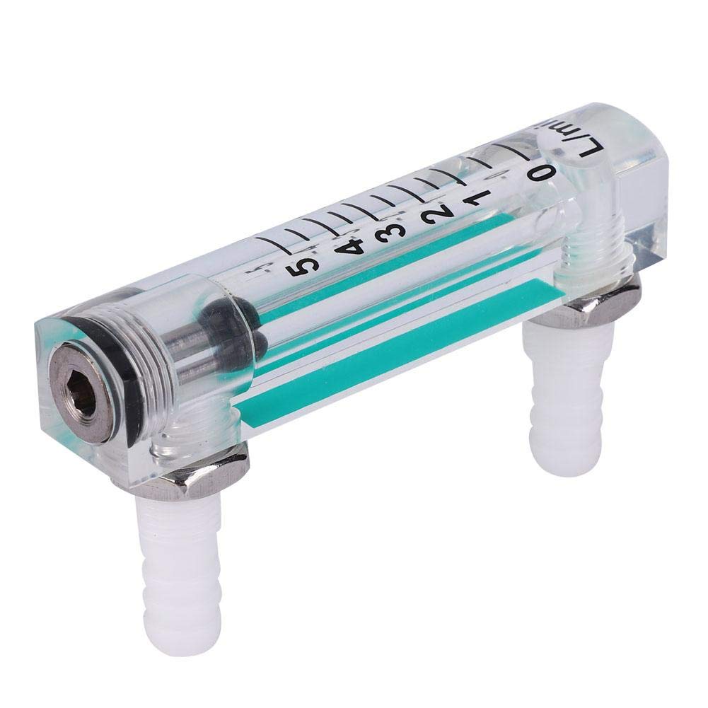 ADAMAS-BETA 1pcs Gas Flow Meter 0.6MPa Pressure Flowmeter Unidirectional Gas/Oxygen/Air Flow LZQ-1~LZQ-7 for Laboratory/industrial