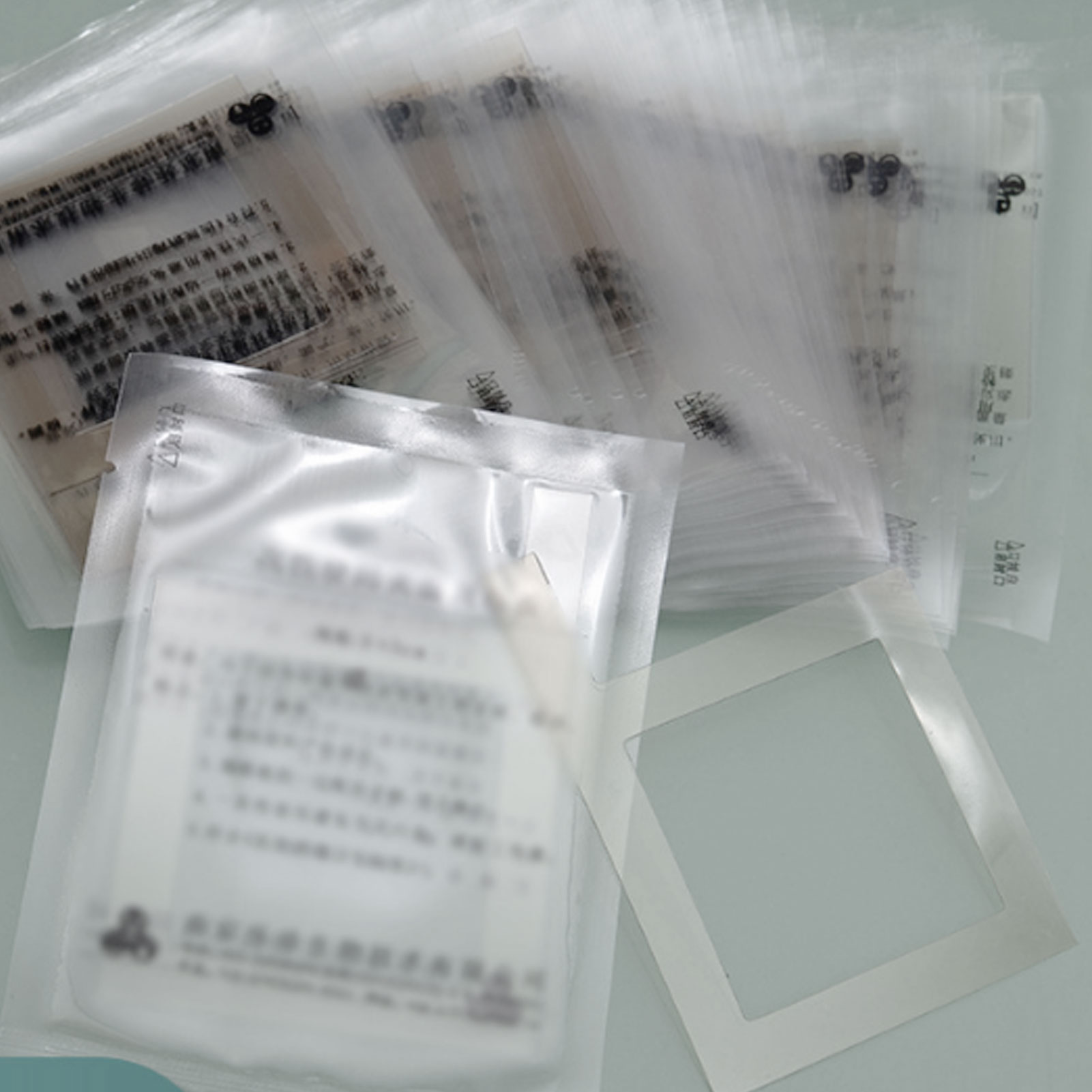 ADAMAS BETA Lab Single-use Sterilization Specification Plate 5x5cm Laboratory Stainless Steel Biological Sampling Plate(Pack of 100)