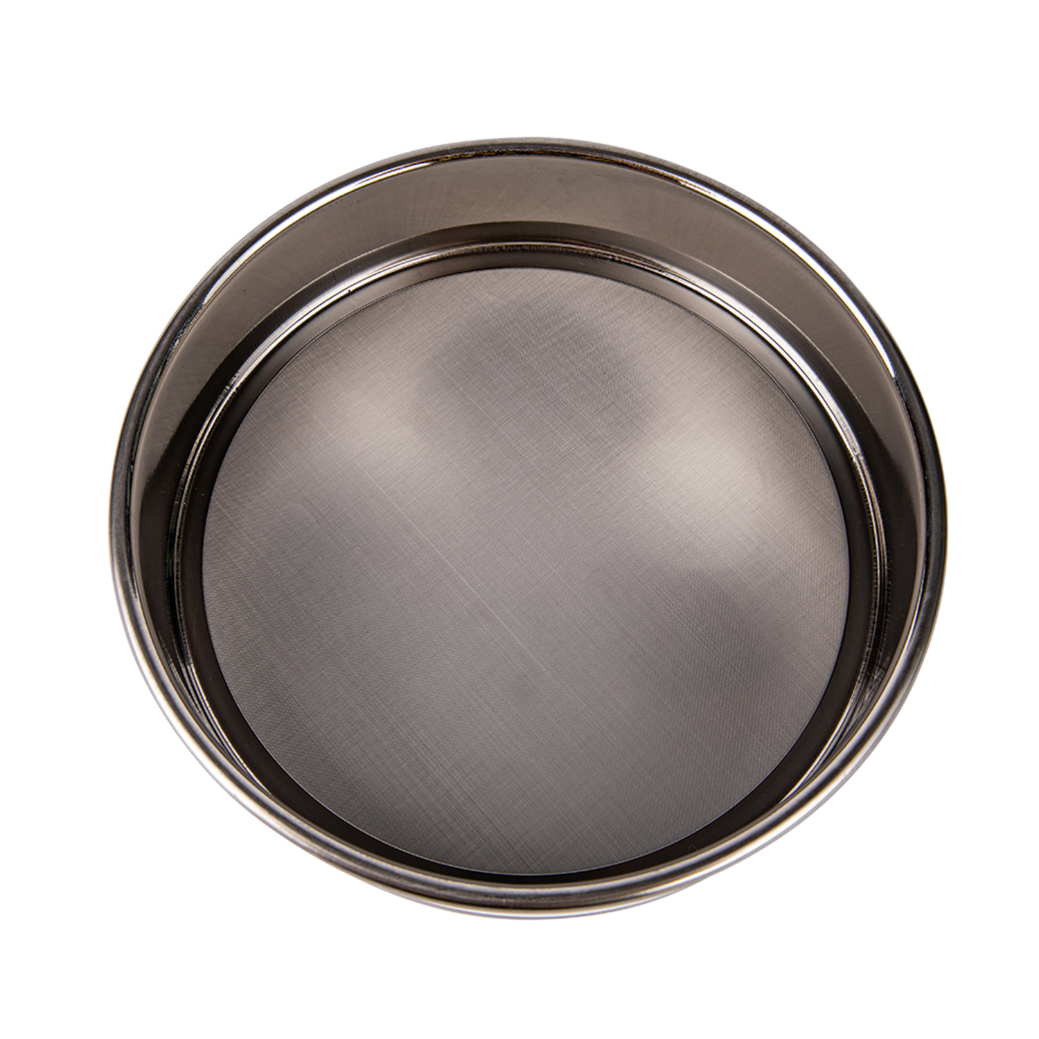 Adamas-Beta 20x4.5cm 120 Mesh 304 Stainless Lab Sieves Economy Test Sieve 304 Stainless Steel Wire Cloth 0.125mm 