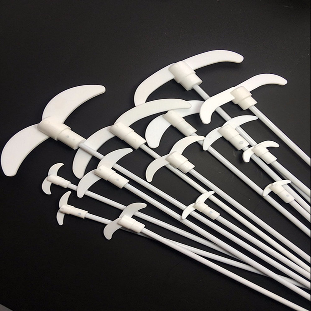 ADAMAS-BETA Teflon Stirring Rod Laboratory PTFE 250-600mm Manual Stirring Paddle with Adjustable Blade Potstick Mixing Shaft