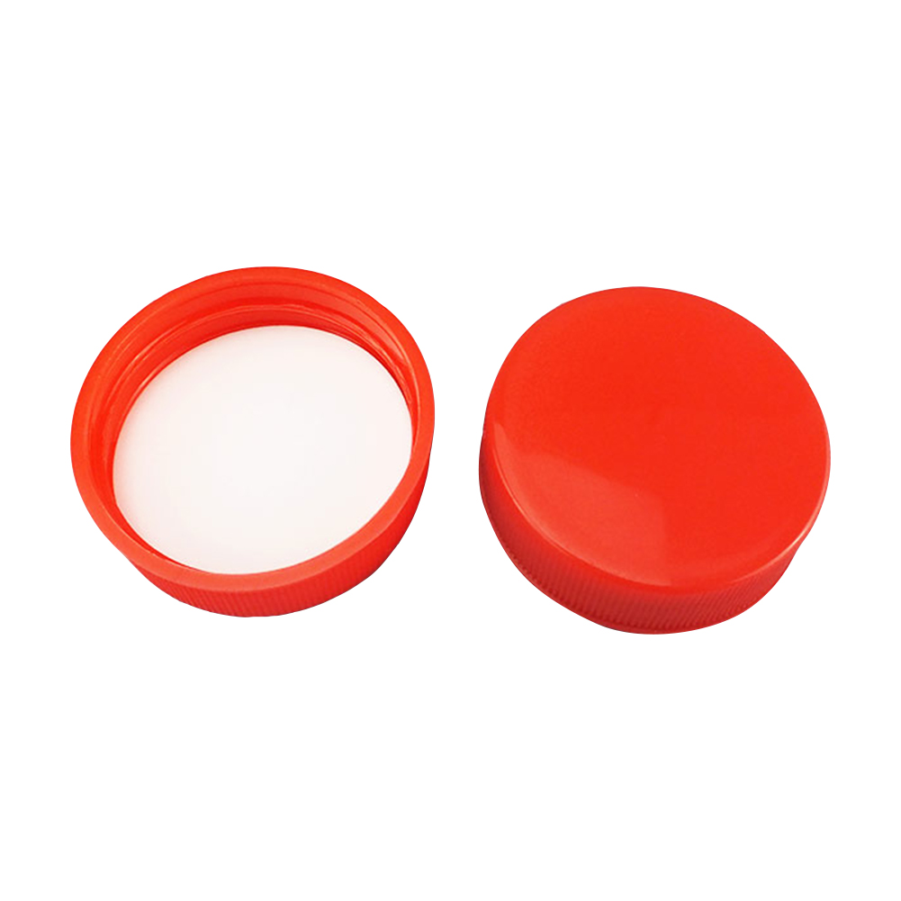 ADAMAS-BETA Universal Bottle Cap Screw Mouth Industry Standard PP Plastic Cover with PE/PTFE Gasket  U-shaped LDPE Inner Plug Laboratory Reagent Bottle Caps