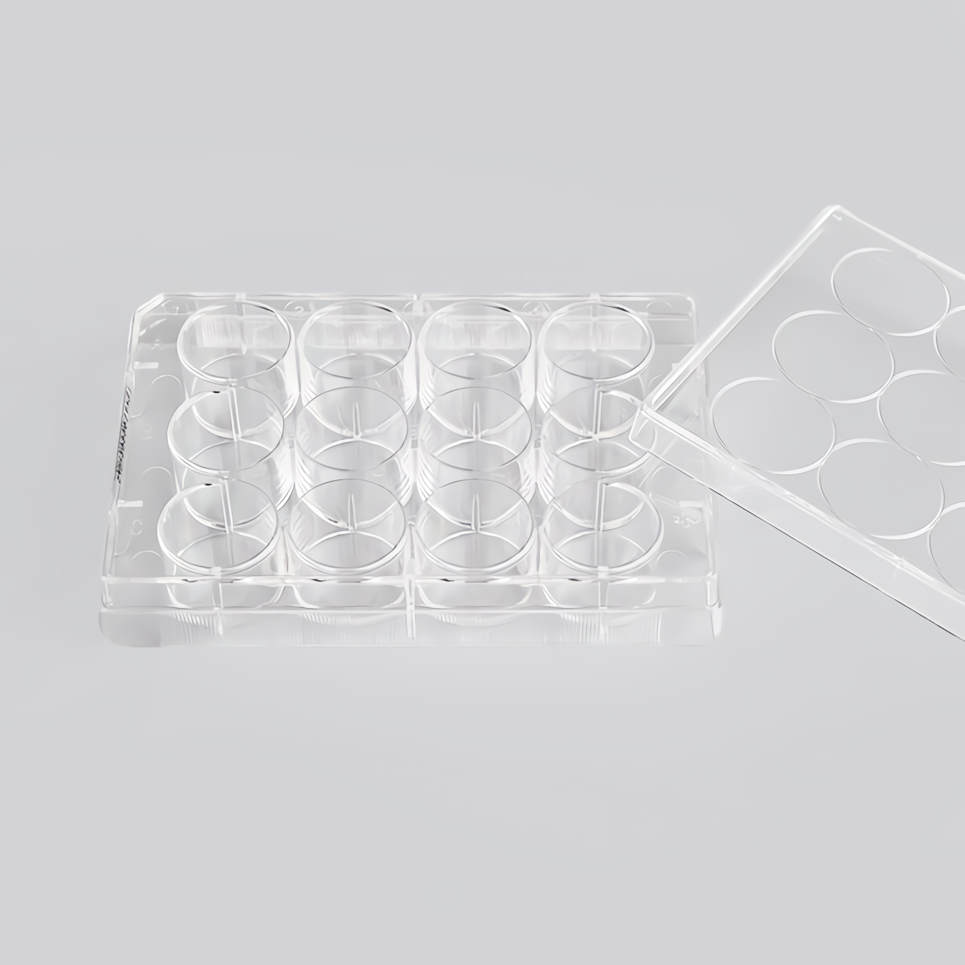 ADAMAS-BETA Cell Culture Plate 6-96 Well Flat Bottom TC Sterile Transparent Laboratory Microbial Plastic Culture Plate for Adherent Culture
