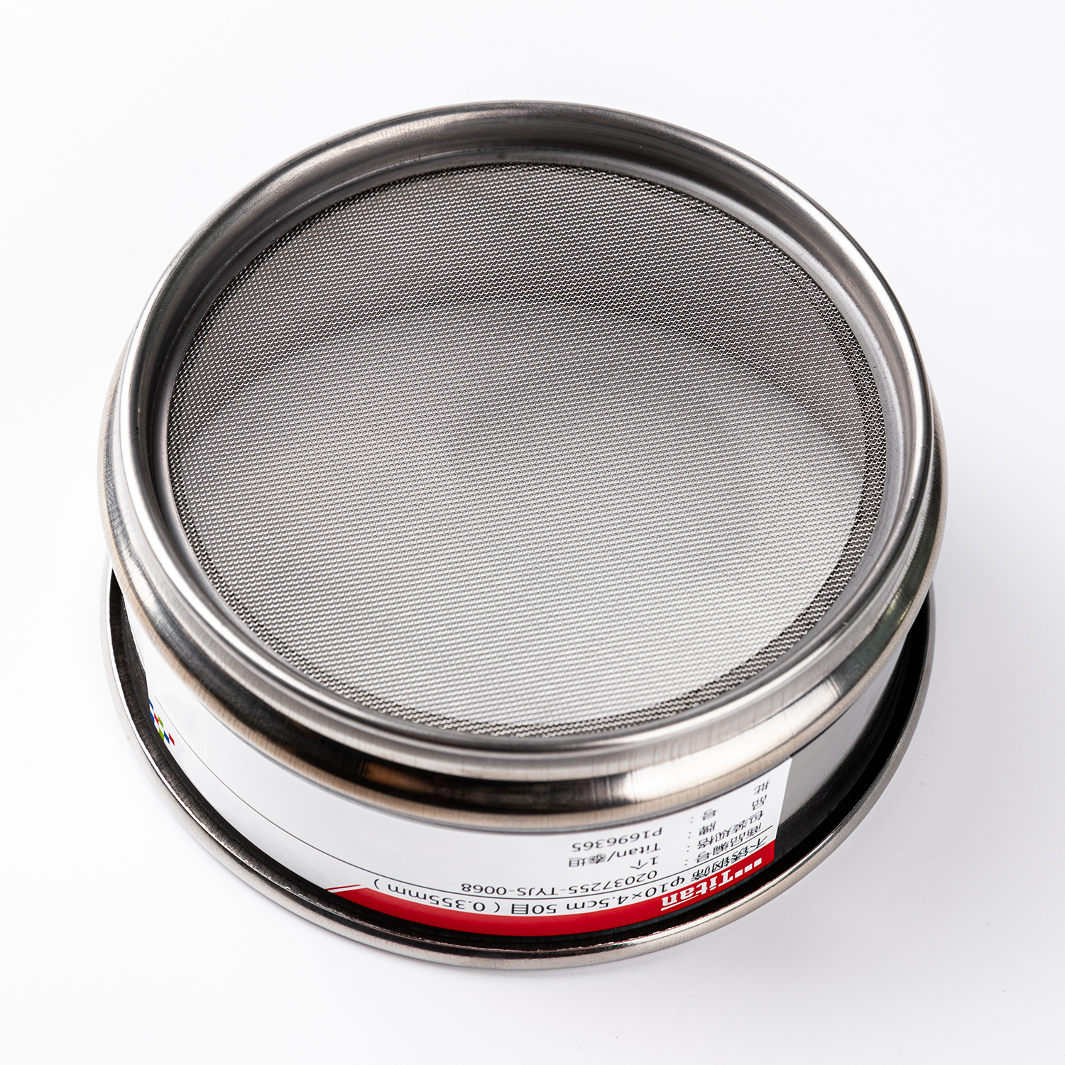 Adamas-Beta φ10×4.5cm 50 Mesh 304 Stainless Lab Sieves Economy Test Sieve 304 Stainless Steel Wire Cloth（0.355mm）1pcs