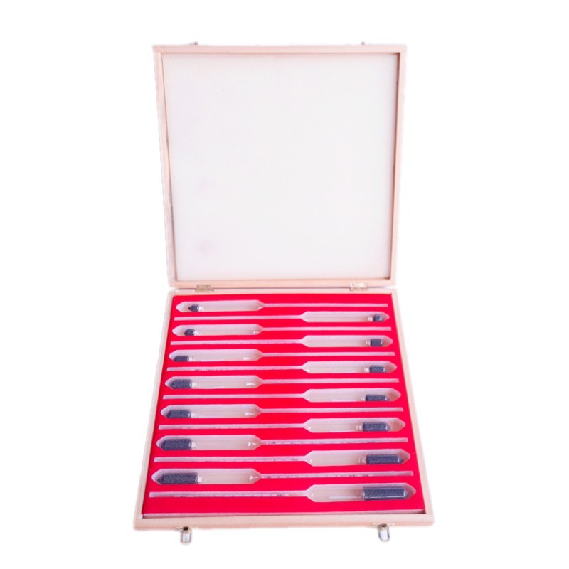 ADAMAS BETA Lab Glass Densitometer High Precision Hydrometer 0.6-2.0g/ml Liquid Concentration Measurement Experiment Common Laboratory Device