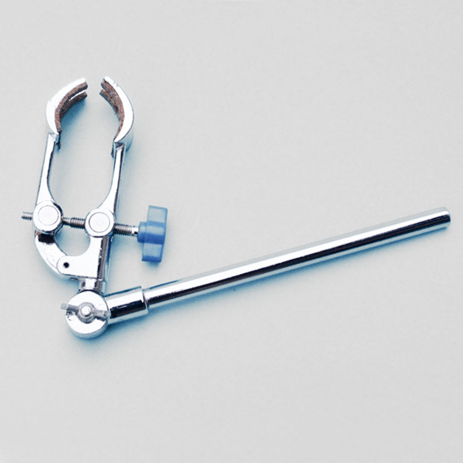 ADAMAS BETA Lab 4-Claw Multipurpose Clamp Alloy Electroplated/Sprayed Deflection Clips with Rod Laboratory 3-Claw Multi-function Clamp